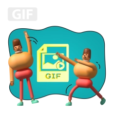 Gif-анимация - КИБЕРшкола программирования для детей, компьютерные курсы для школьников, начинающих и подростков - KIBERone г. Миасс