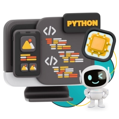 Мой первый сайт с мозгами: Python + AI - КИБЕРшкола программирования для детей, компьютерные курсы для школьников, начинающих и подростков - KIBERone г. Миасс