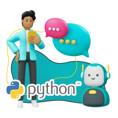 Умный чат-бот на Python на Telegram - КИБЕРшкола программирования для детей, компьютерные курсы для школьников, начинающих и подростков - KIBERone г. Миасс
