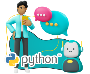 Умный чат-бот на Python - Школа программирования для детей, компьютерные курсы для школьников, начинающих и подростков - KIBERone г. Миасс